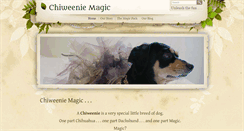 Desktop Screenshot of chiweeniemagic.com