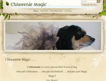 Tablet Screenshot of chiweeniemagic.com